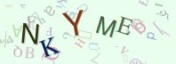 This is a captcha-picture. It is used to prevent mass-access by robots. (see: www.captcha.net)